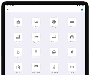 Zrzut ekranu z aplikacji Remote na iPad Air
